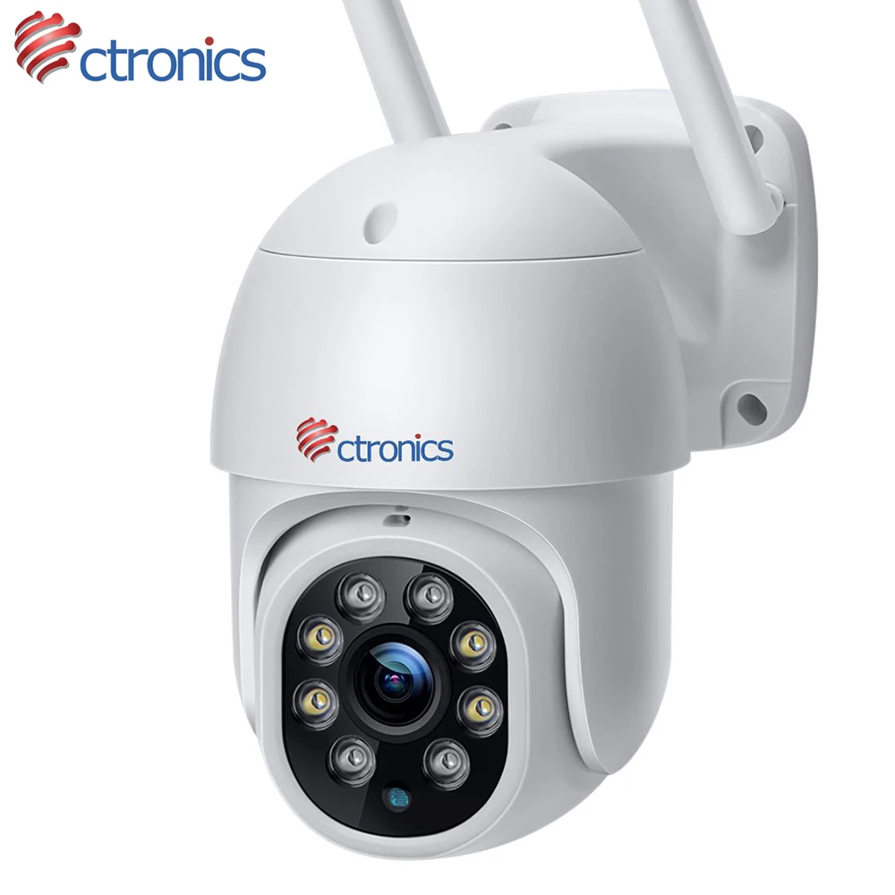 Ctronics IP-камера с Wi-Fi, наружное панорамирование, наклон, обнаружение человека, камера видеонаблюдения, защита, камера 360, автоматический круиз, цвет, ночное видение, FHD
Ctronics IP-камера с Wi-Fi, наружное панорамирование, наклон, обнаружение человека, камера видеонаблюдения, защита, камера 360, автоматический круиз, цвет, ночное видение, FHD