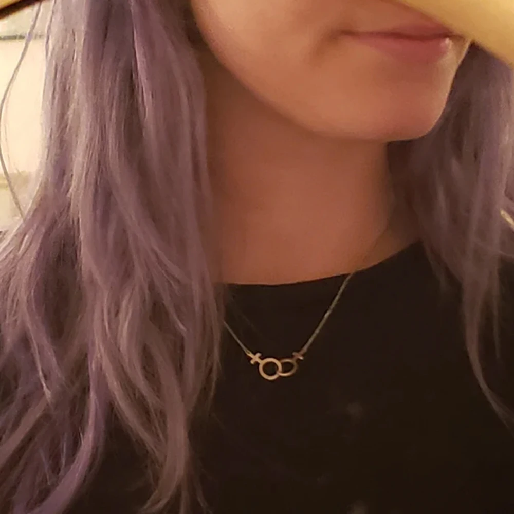 Double Venus Symbol Charm Female Lesbian LGBT Necklace Women Pendant Girlslove LES Stainless Steel Sister Jewelry
Double Venus Symbol Charm Female Lesbian LGBT Necklace Women Pendant Girlslove LES Stainless Steel Sister Jewelry
