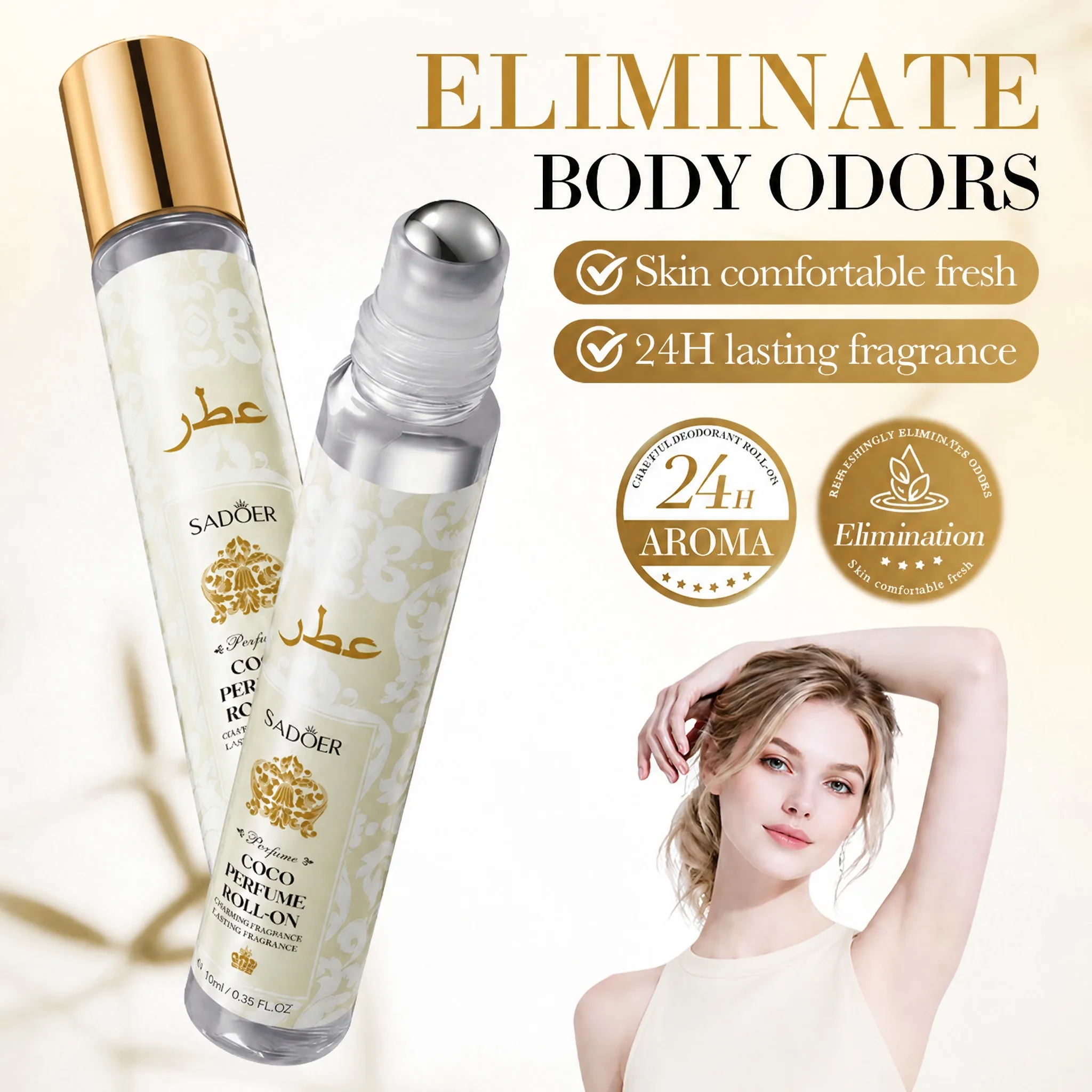 Desert Flower Scent Roll-On Body Perfume That Keeps Skin Fresh And Smooth Long-Lasting Fragrance For All-Day Confidence
Desert Flower Scent Roll-On Body Perfume That Keeps Skin Fresh And Smooth Long-Lasting Fragrance For All-Day Confidence