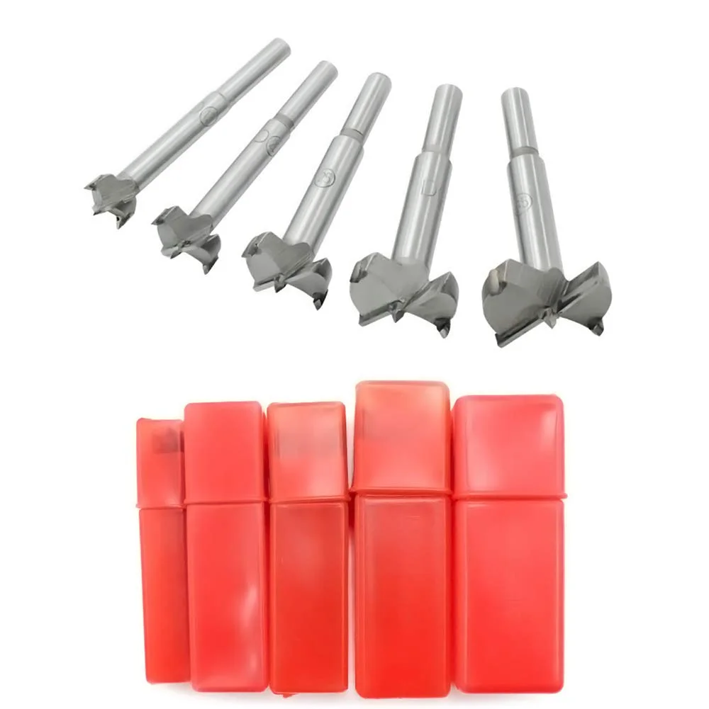 Forstner Drill Bits 15-35mm 5 Pcs, Carbide Forstner Bits High Speed Steel Flat Wing Drilling Hole Hinge Cemented Carbide Drillin
Forstner Drill Bits 15-35mm 5 Pcs, Carbide Forstner Bits High Speed Steel Flat Wing Drilling Hole Hinge Cemented Carbide Drillin