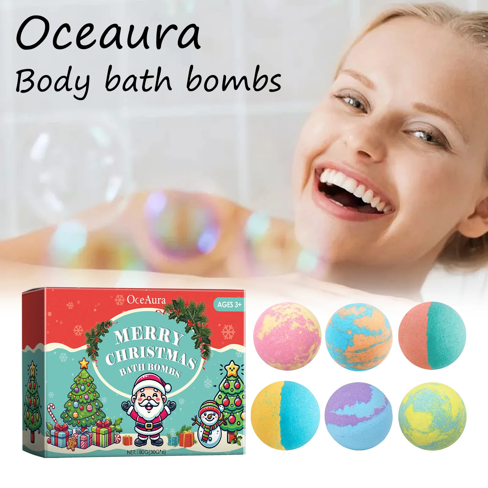 Бомбочки для ванны Oceaura для тела, улучшающие мягкость кожи, стойкий свежий аромат, облегчение тревоги и стресса, расслабляющие шарики для ванны с пузырьками
Бомбочки для ванны Oceaura для тела, улучшающие мягкость кожи, стойкий свежий аромат, облегчение тревоги и стресса, расслабляющие шарики для ванны с пузырьками