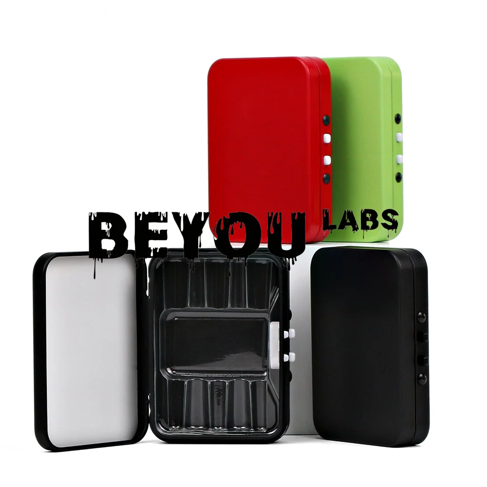 Устойчивая к детей пустая жестяная коробка, герметичный металлический рулонный контейнер для хранения, карманный размер, прямоугольная упаковка, пресс-кнопка с замком
Устойчивая к детей пустая жестяная коробка, герметичный металлический рулонный контейнер для хранения, карманный размер, прямоугольная упаковка, пресс-кнопка с замком