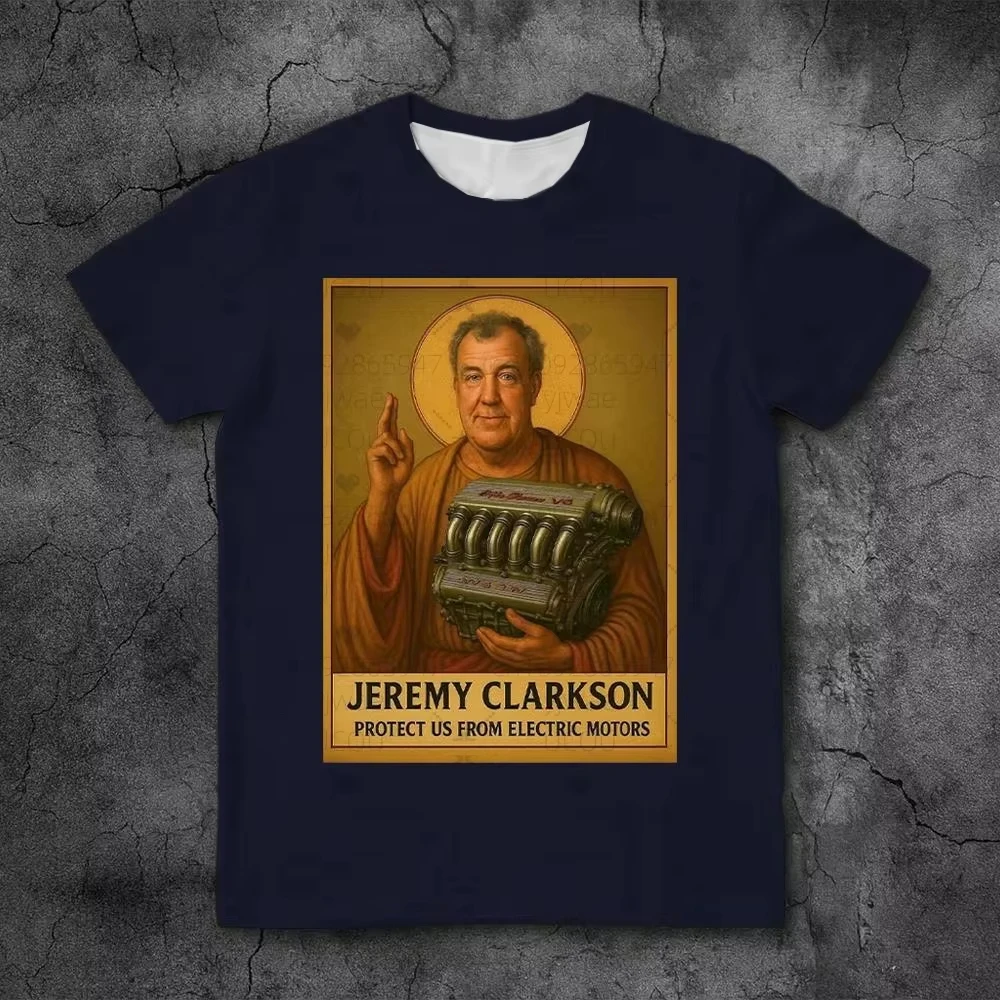 2026 Jeremy Clarkson Protect Us From Electric Motors Merch Fans T-shirt Top Gear Funny Meme Graphic Unisex Casual Loose Tees
2026 Jeremy Clarkson Protect Us From Electric Motors Merch Fans T-shirt Top Gear Funny Meme Graphic Unisex Casual Loose Tees