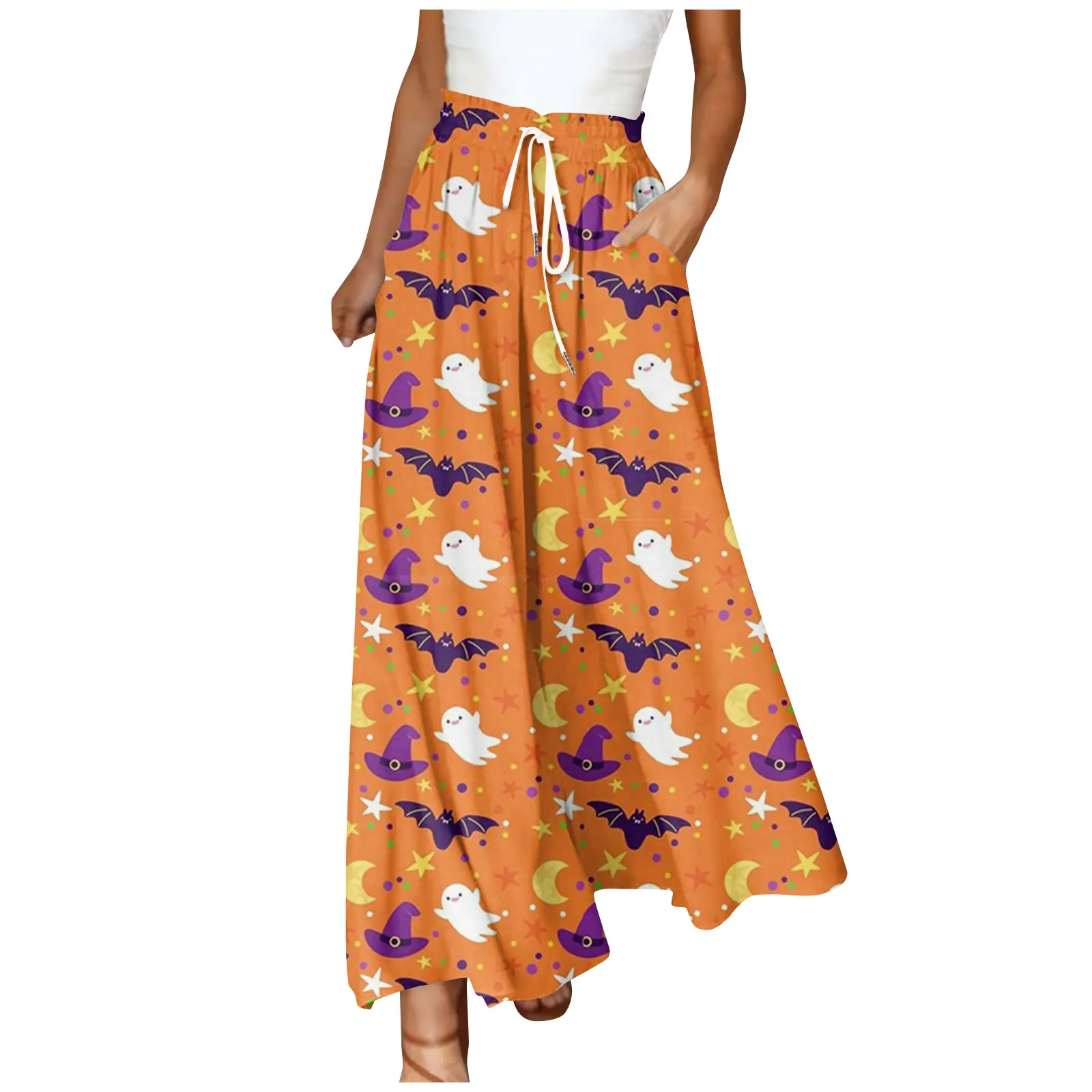 Women'S Halloweenprinted Pants Elastic High Waist Wide Leg Pants Women'S Pantaloons Pants 2023 Versatile Pant Jeans Women
Women'S Halloweenprinted Pants Elastic High Waist Wide Leg Pants Women'S Pantaloons Pants 2023 Versatile Pant Jeans Women