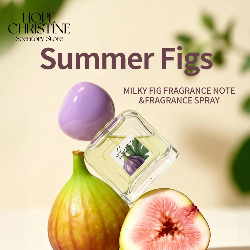 HOPE CHRISTINE Fig Perfume Summer Fresh Milky Fruit Fragrance Long Lasting EDP Women Natural Green Leaf Scent Body Spray
HOPE CHRISTINE Fig Perfume Summer Fresh Milky Fruit Fragrance Long Lasting EDP Women Natural Green Leaf Scent Body Spray