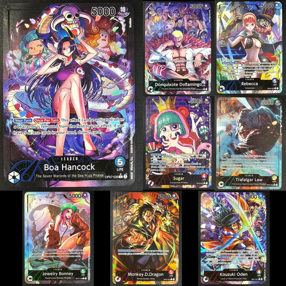 DIY Proxy Card One Piece TCG: Trafalgar Law (OP10), Boa Hancock, Dragon & Bonney | Holo Leader Parallel Art | Anime Game Collect
DIY Proxy Card One Piece TCG: Trafalgar Law (OP10), Boa Hancock, Dragon & Bonney | Holo Leader Parallel Art | Anime Game Collect