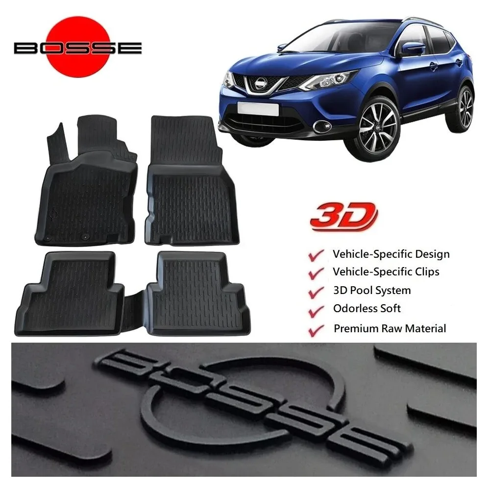3D Pool Car Mats for Nissan Qashqai 2014 2021 Auto Interior Carpet Protector Accessories Rubber Luxury Floor Non Slip Universal
3D Pool Car Mats for Nissan Qashqai 2014 2021 Auto Interior Carpet Protector Accessories Rubber Luxury Floor Non Slip Universal