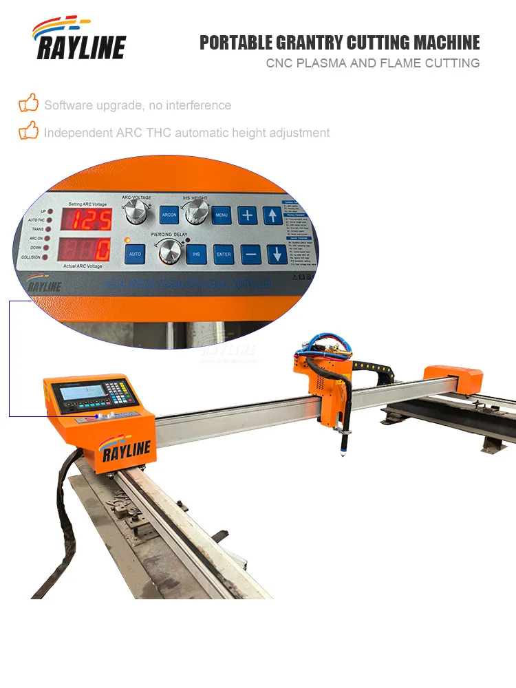 New Portable Stainless Steel Gantry CNC Plasma/Flame Cutting Machine 1.5*3.0m 5*10ft 110-220V Construction Industries Applicable
New Portable Stainless Steel Gantry CNC Plasma/Flame Cutting Machine 1.5*3.0m 5*10ft 110-220V Construction Industries Applicable
