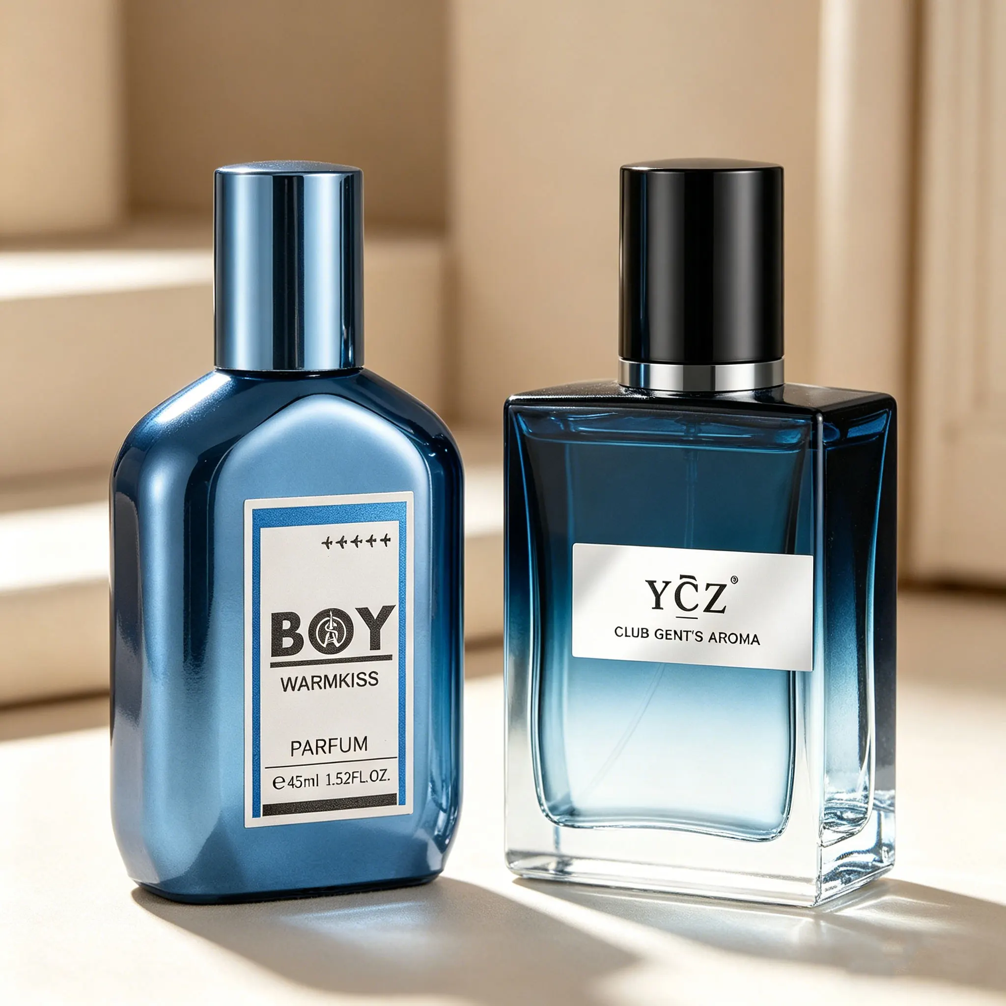 YCZ Men's Eau de Toilette Spray (3.4 oz/2pcs/100ml) — Lemon, Pineapple, Ambergris, Musk — 24-Hour Long-Lasting Cologne
YCZ Men's Eau de Toilette Spray (3.4 oz/2pcs/100ml) — Lemon, Pineapple, Ambergris, Musk — 24-Hour Long-Lasting Cologne