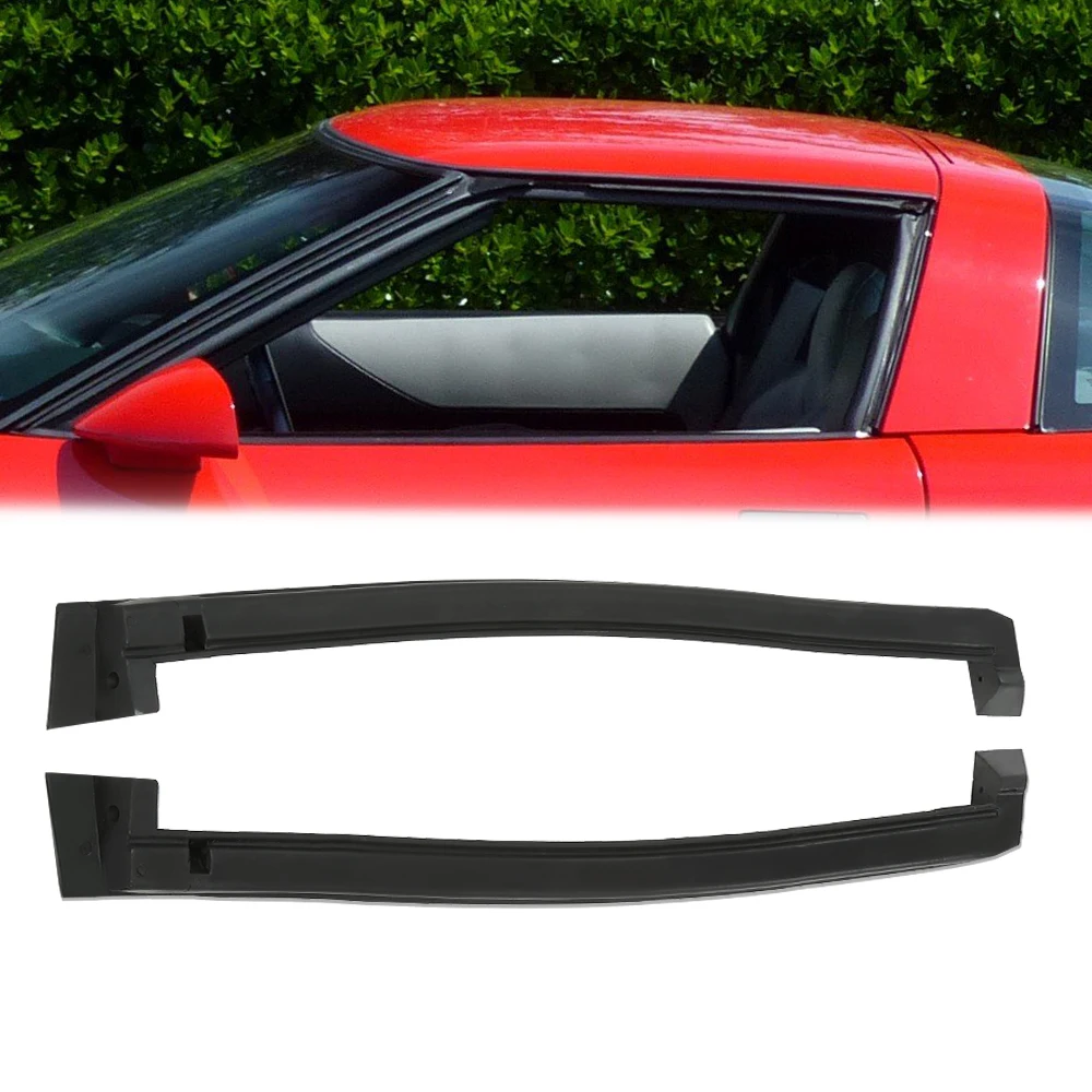 1 Pair Weatherstrip Coupe Side Roof Panel Seals Fit for 1984-1996 Corvette C4 Black Replace for Kg4069 Rubber Durable Strong
1 Pair Weatherstrip Coupe Side Roof Panel Seals Fit for 1984-1996 Corvette C4 Black Replace for Kg4069 Rubber Durable Strong
