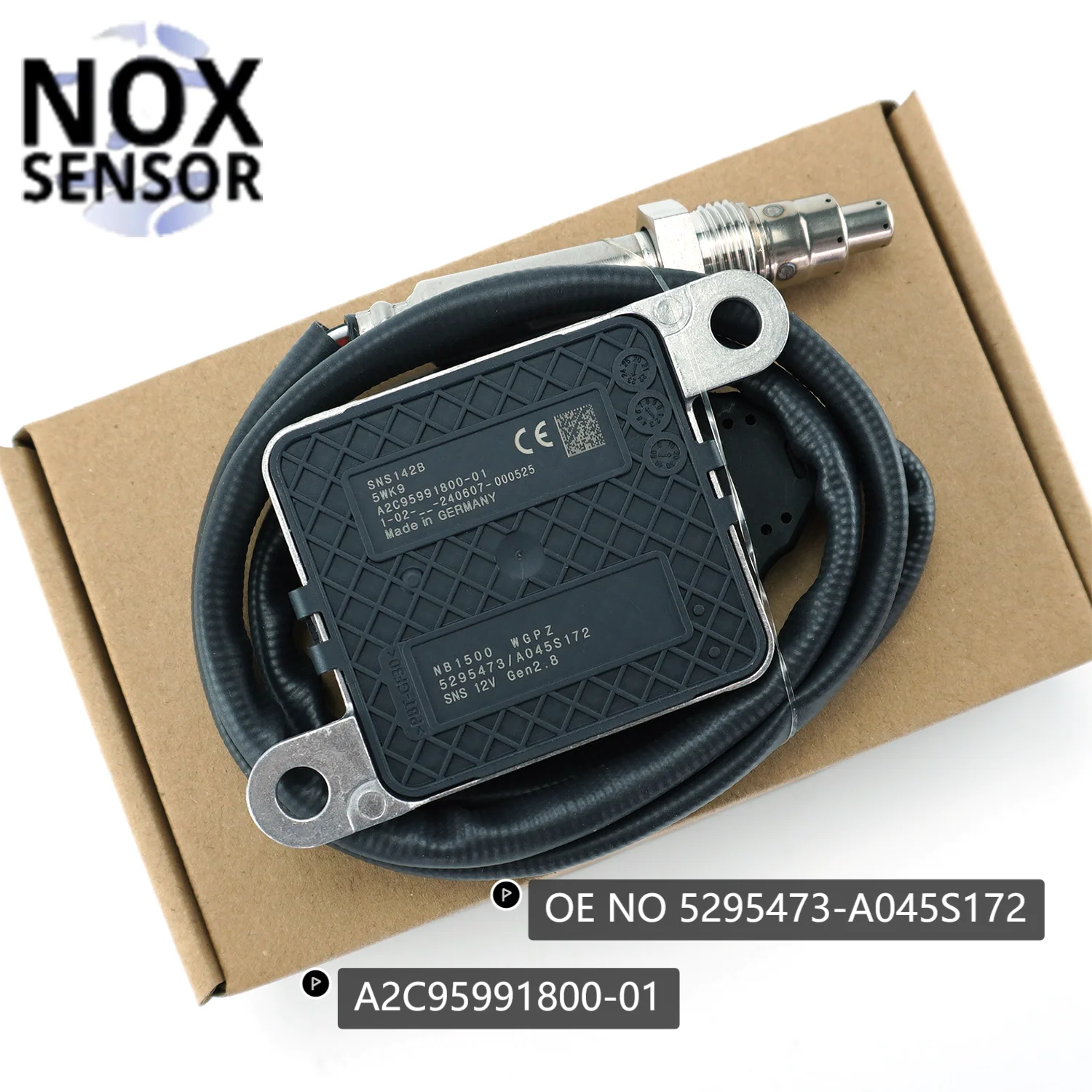 A2C95991800-01 Factory Hot Sale Nitrogen Oxide Nox Sensor 5295473/A045S172 for Cummins
A2C95991800-01 Factory Hot Sale Nitrogen Oxide Nox Sensor 5295473/A045S172 for Cummins