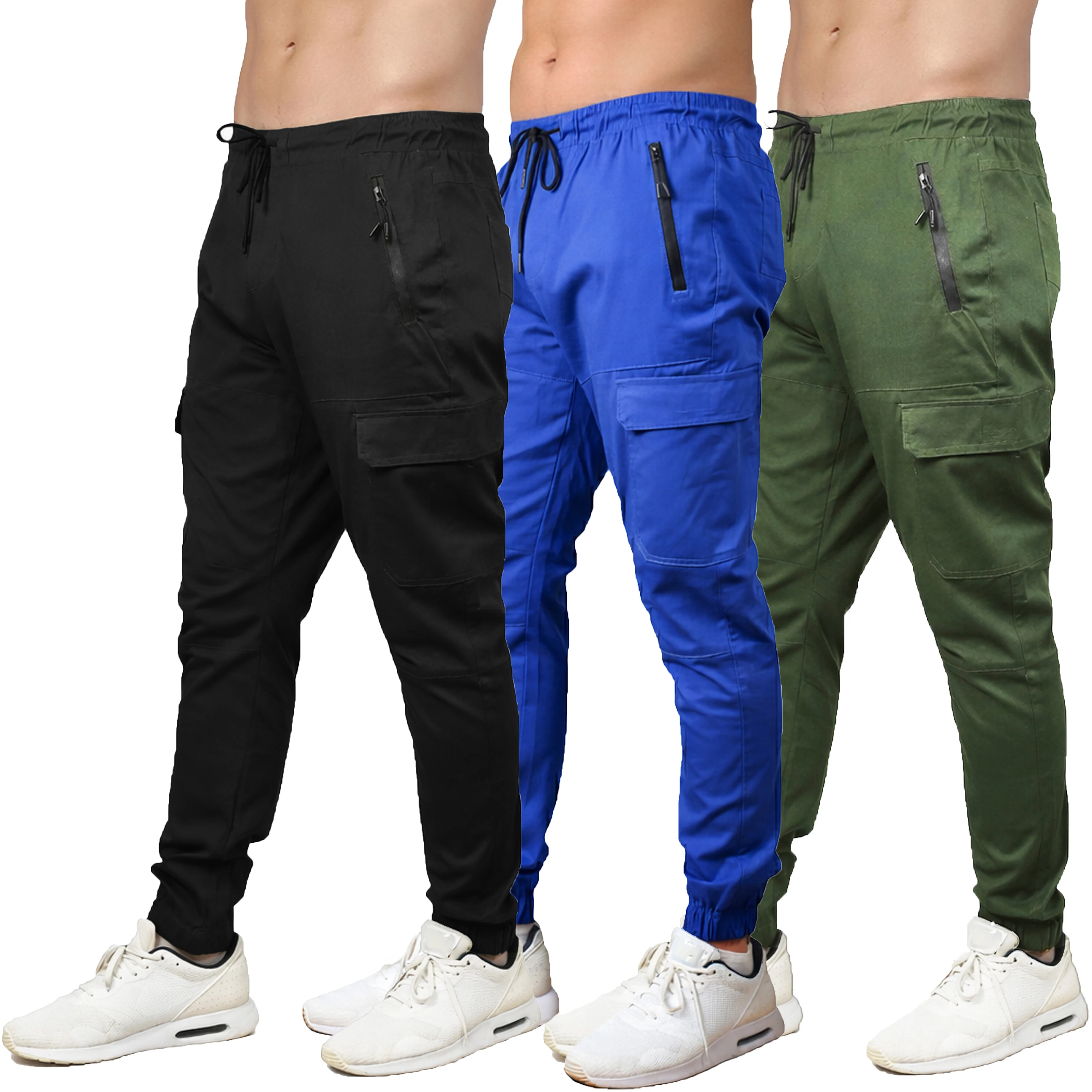 Men's Cotton Flex-Stretch Cargo Jogger (Sizes 30 - 42)
Men's Cotton Flex-Stretch Cargo Jogger (Sizes 30 - 42)