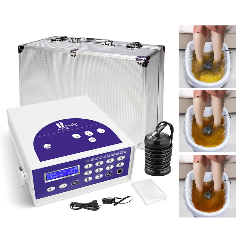2-in-1 Foot Detox Machine, Detox Foot Bath with Timer, Professional Foot Detox Bath in 3 Modes, Ionic Foot Spa for Home Use & Salon Beauty Club
2-in-1 Foot Detox Machine, Detox Foot Bath with Timer, Professional Foot Detox Bath in 3 Modes, Ionic Foot Spa for Home Use & Salon Beauty Club