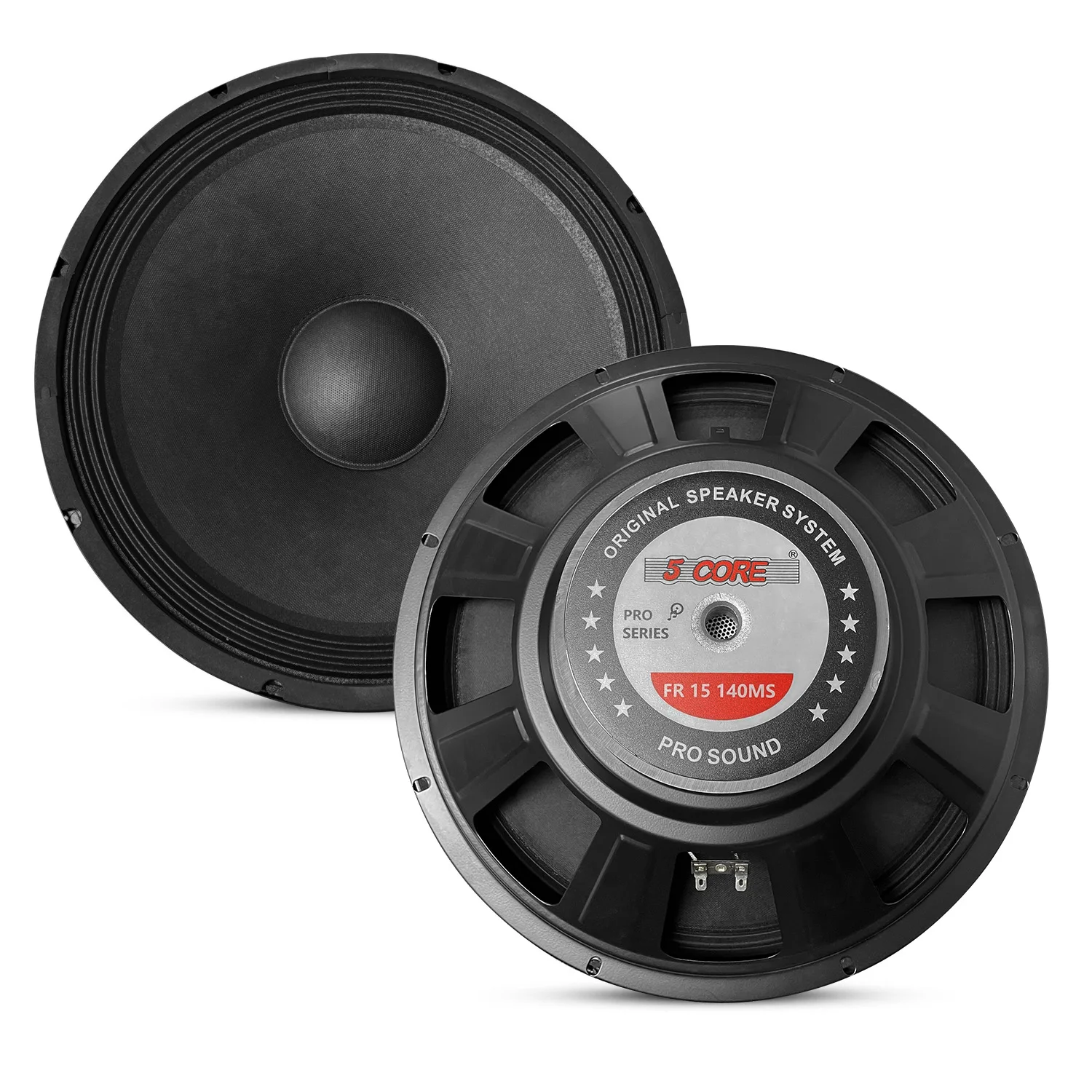 5 Core 15" Subwoofer Speaker 2000W Full Range PA DJ Audio Sub Woofer 8Ohm Bass Replacement Driver FR 15 140 MS
5 Core 15" Subwoofer Speaker 2000W Full Range PA DJ Audio Sub Woofer 8Ohm Bass Replacement Driver FR 15 140 MS