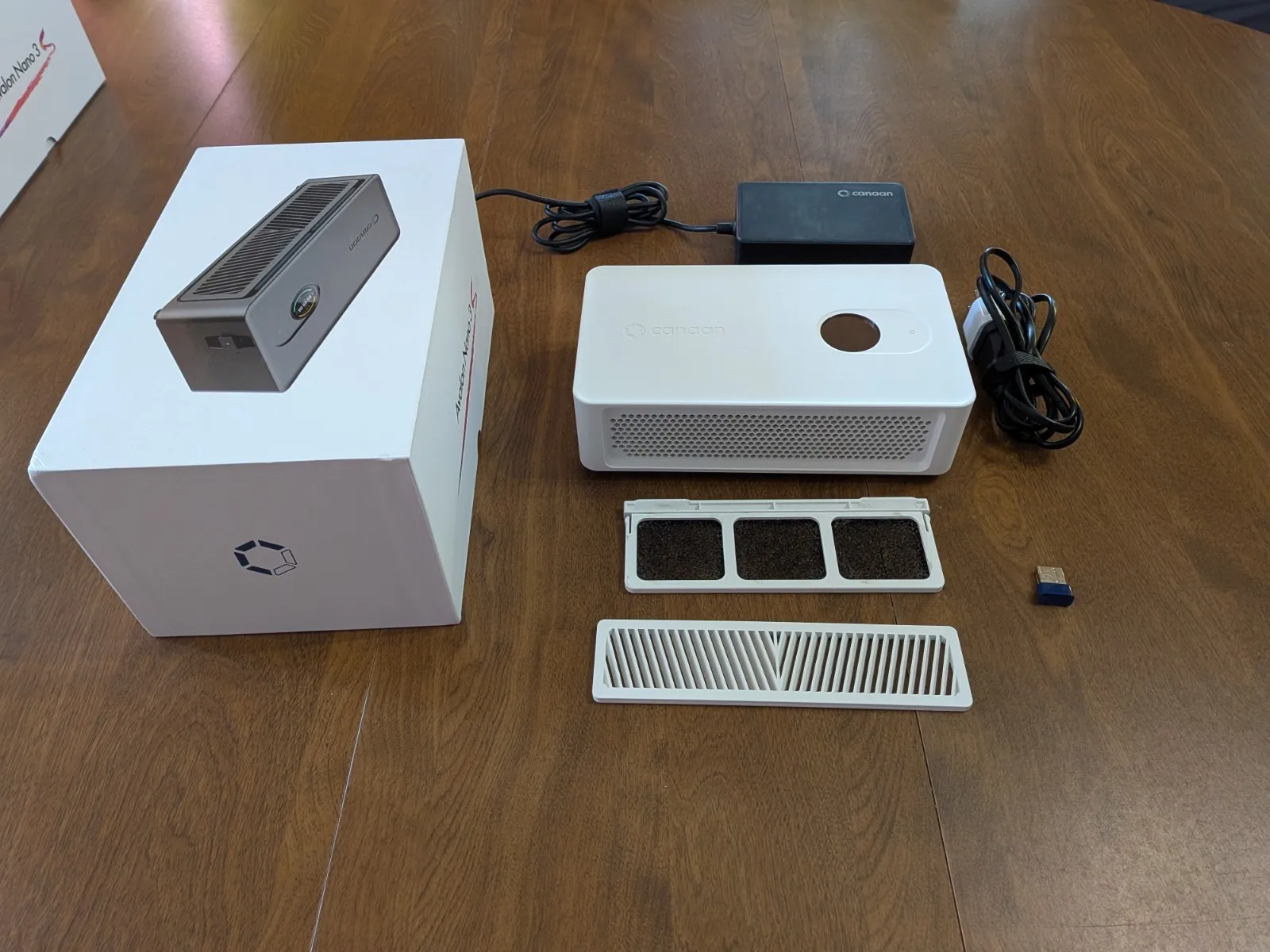 AG BUY 2 GET 1 FREE Canaan Avalon Nano 3S Compact Plug-n-Play Desktop Bitcoin Miner - White
AG BUY 2 GET 1 FREE Canaan Avalon Nano 3S Compact Plug-n-Play Desktop Bitcoin Miner - White