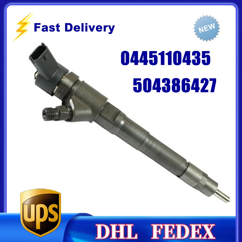 0445110435 Новая форсунка Common Rail для дизельного топлива для FIAT Ducato IVECO Daily 2.3D 504386427 , 0986435227
0445110435 Новая форсунка Common Rail для дизельного топлива для FIAT Ducato IVECO Daily 2.3D 504386427 , 0986435227