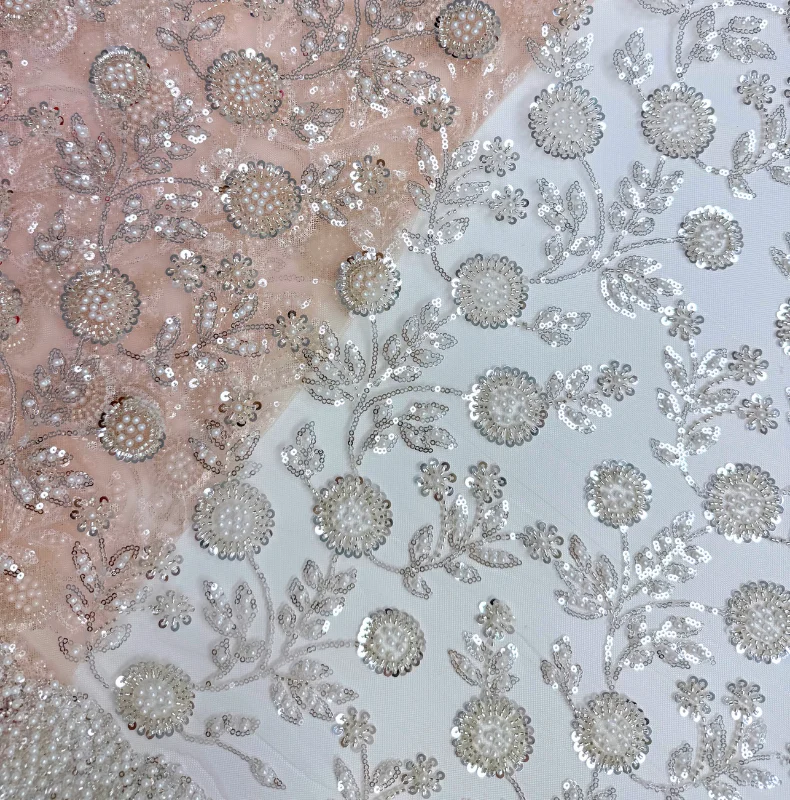 Африканская кружевная ткань с вышивкой бисером, 5 ярдов, нигерийская кружевная ткань с узором одуванчика, высокое качество, французское тюлевое кружево для платья
Африканская кружевная ткань с вышивкой бисером, 5 ярдов, нигерийская кружевная ткань с узором одуванчика, высокое качество, французское тюлевое кружево для платья