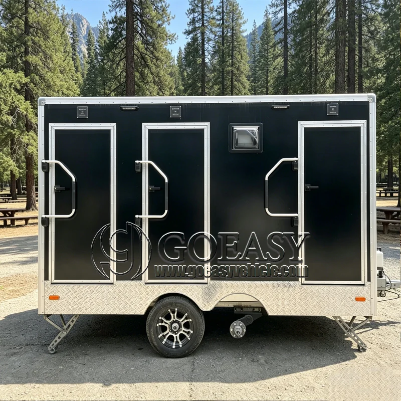Portable Outdoor Restroom Trailer Luxury Toilets Shower Trailer Bathroom Trailer Personal Steam Shower Room with Sauna
Portable Outdoor Restroom Trailer Luxury Toilets Shower Trailer Bathroom Trailer Personal Steam Shower Room with Sauna