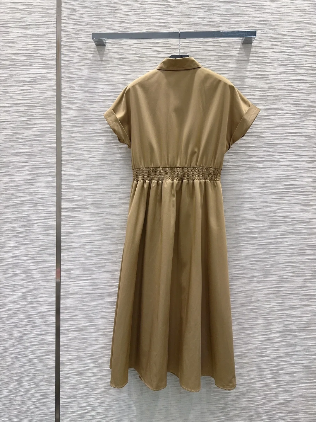2026 Women Dress Summer New Style Fashionably Simple Single breasted Short Sleeved Corseted Long Dress
2026 Women Dress Summer New Style Fashionably Simple Single breasted Short Sleeved Corseted Long Dress