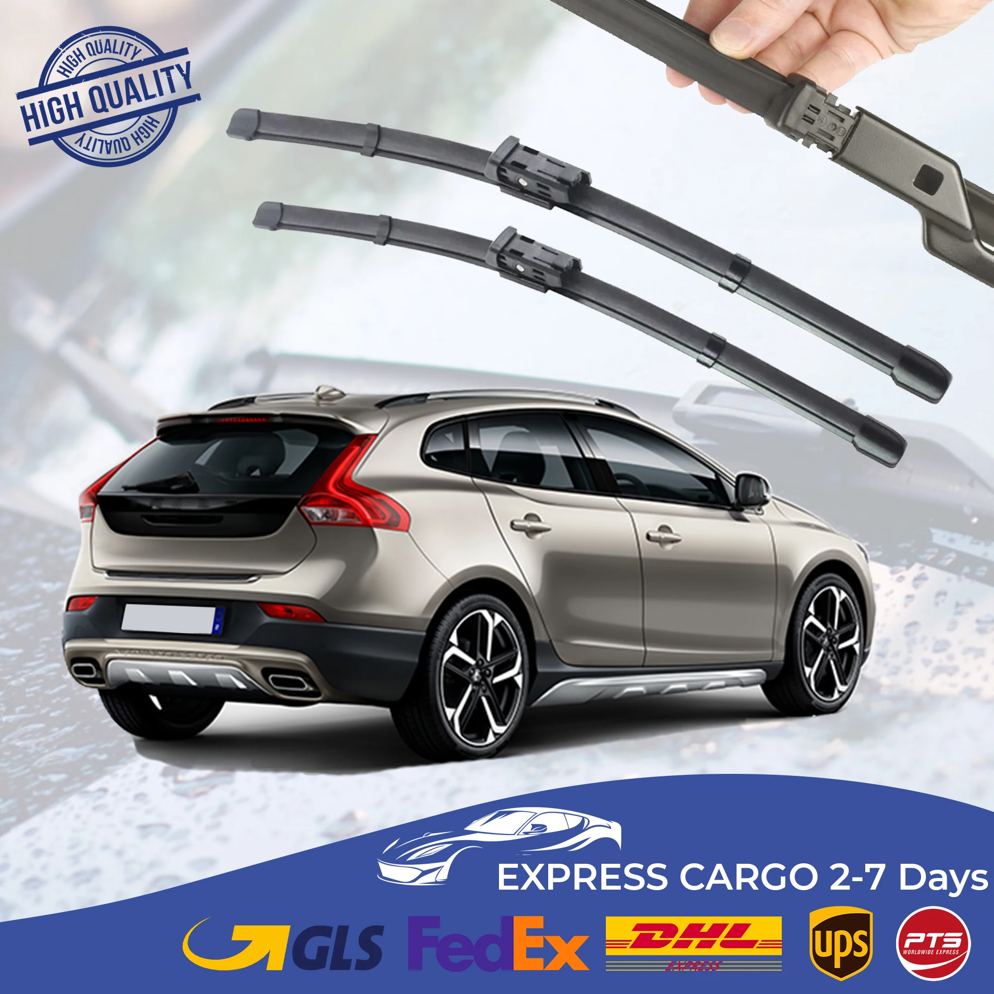 Car Wiper Blade For Volvo V40 Cross Country (2013-2019) Auto Windscreen Windshield Wipers Blades Window Wash Front
Car Wiper Blade For Volvo V40 Cross Country (2013-2019) Auto Windscreen Windshield Wipers Blades Window Wash Front
