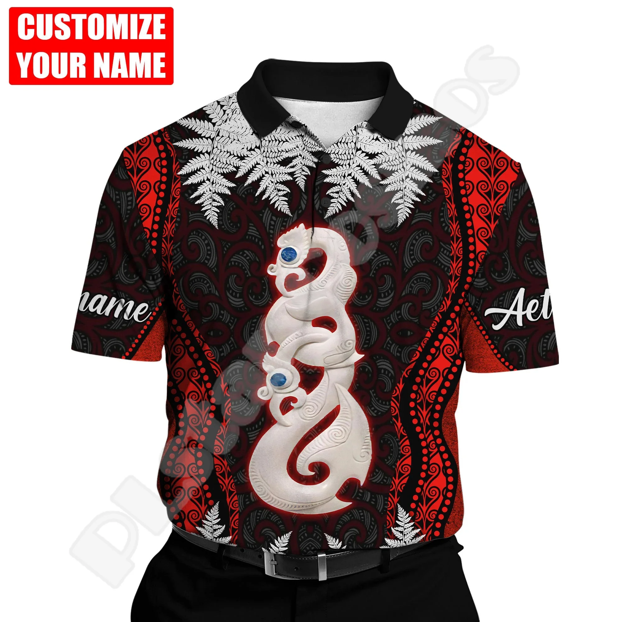 Custom Name Country Flag New Zealand Aotearoa Maori Tattoo 3DPrint Harajuku Streetwear Casual Polo Shirts Summer Short Sleeves R
Custom Name Country Flag New Zealand Aotearoa Maori Tattoo 3DPrint Harajuku Streetwear Casual Polo Shirts Summer Short Sleeves R