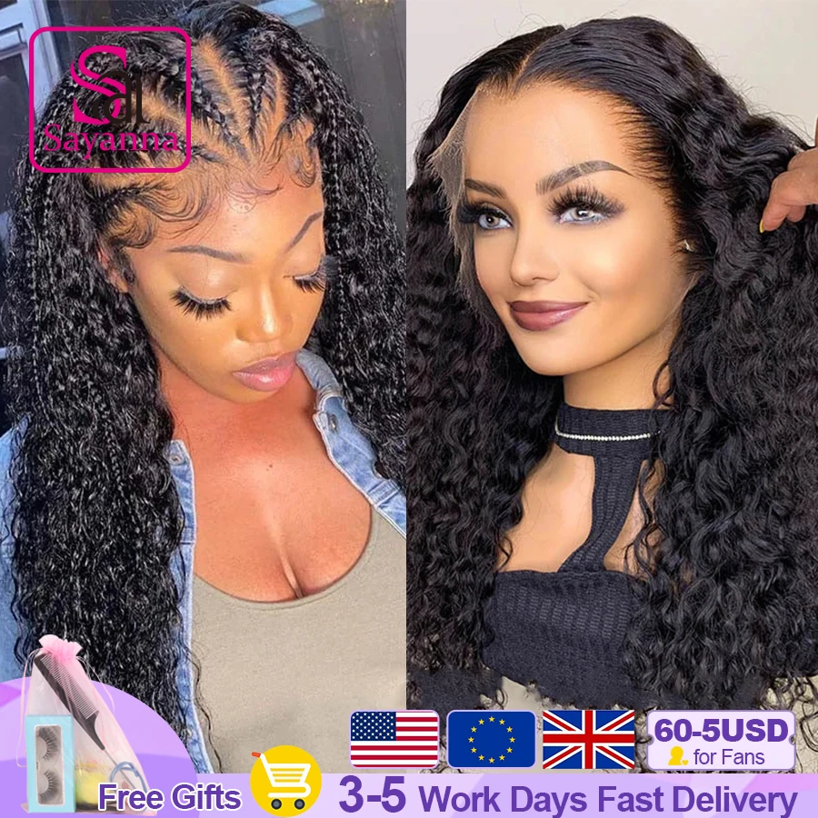 34Inch Water Wave 13x6 HD Lace Frontal Wig Human Hair Pre Plucked 250% HD Full Lace Wig for Women Glueless Culry Lace Front Wig
34Inch Water Wave 13x6 HD Lace Frontal Wig Human Hair Pre Plucked 250% HD Full Lace Wig for Women Glueless Culry Lace Front Wig