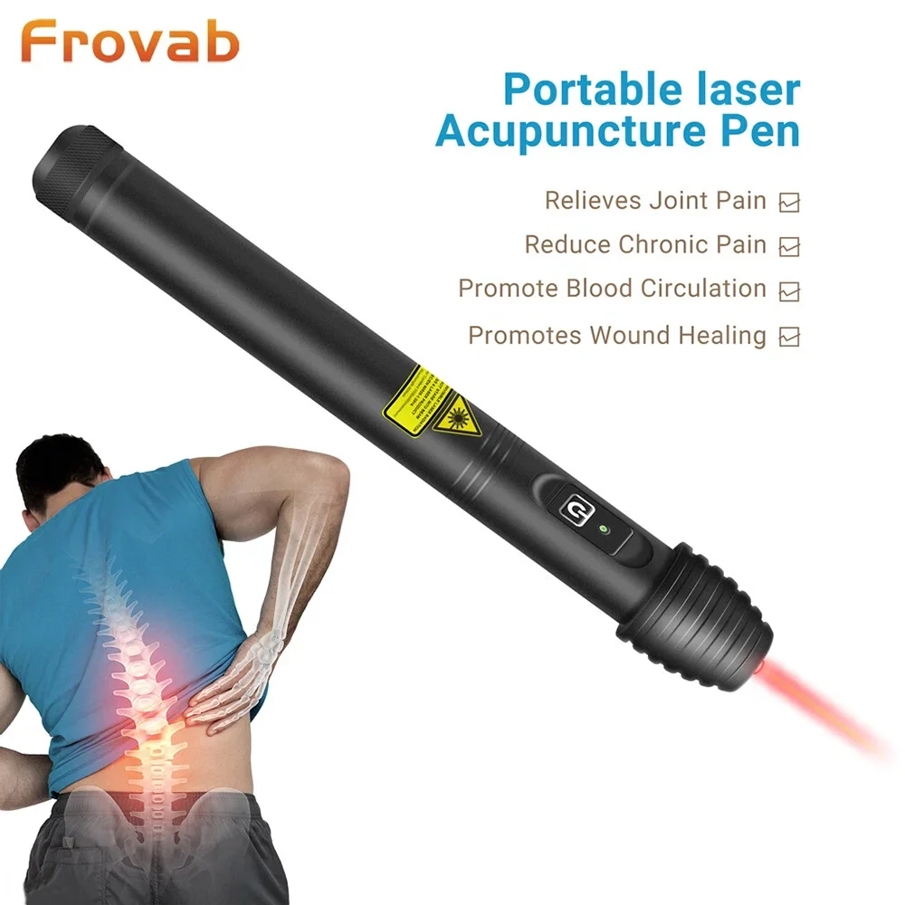 Лазерная акупунктурная ручка Frovab Red (650 нм, 200 мВт) – неинвазивное устройство для стимуляции точек, снятия боли при артрите, болях в спине и нервных болях
Лазерная акупунктурная ручка Frovab Red (650 нм, 200 мВт) – неинвазивное устройство для стимуляции точек, снятия боли при артрите, болях в спине и нервных болях