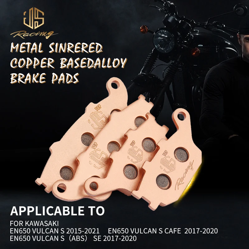 JSRAOIMG Motorcycle Sintered Front & Rear Brake Pads For Kawasaki EN650 Vulcan S 2015-2020 EN 650 Vulcan 650 S Cafe S SE 16-19
JSRAOIMG Motorcycle Sintered Front & Rear Brake Pads For Kawasaki EN650 Vulcan S 2015-2020 EN 650 Vulcan 650 S Cafe S SE 16-19