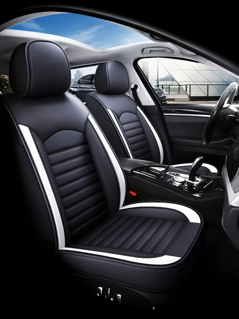 5-Seat Universal Full-Cover Car Seat Covers for All Seasons
5-Seat Universal Full-Cover Car Seat Covers for All Seasons