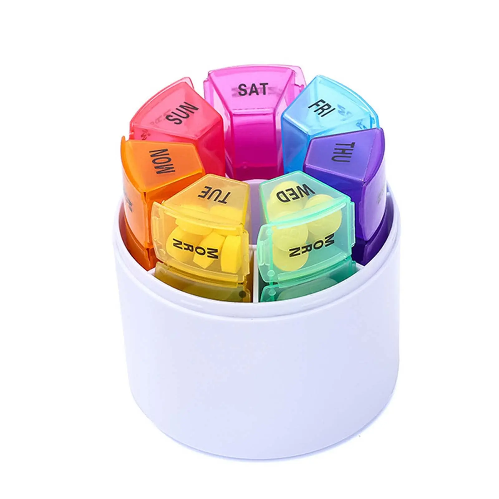 7 Day Pill Box 4 Times A Day 28 Compartments Pill Organiser Weekly Medicine Storage Box for Medication Remedies Tablets Vitamins
7 Day Pill Box 4 Times A Day 28 Compartments Pill Organiser Weekly Medicine Storage Box for Medication Remedies Tablets Vitamins