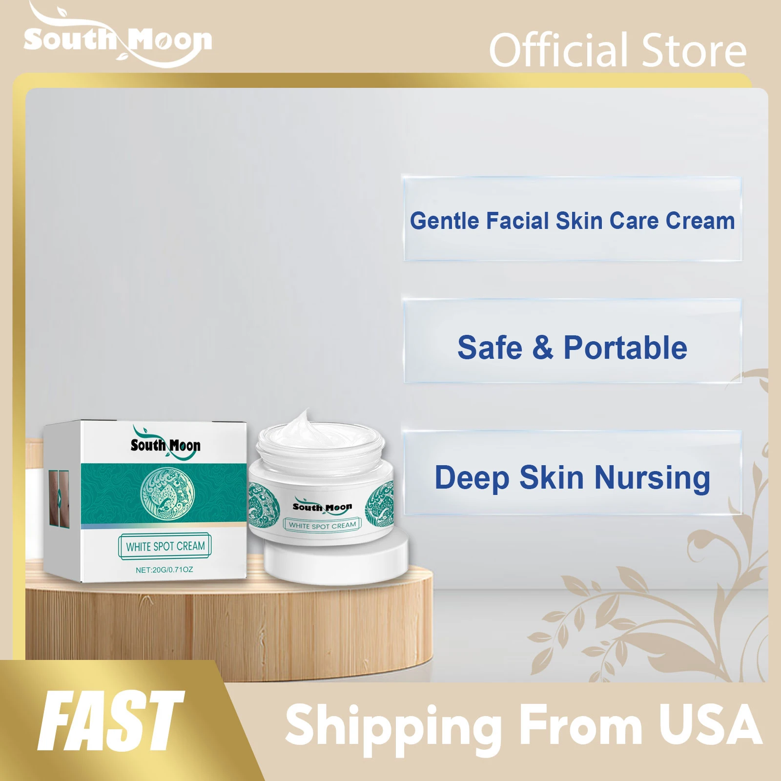 Крем для лица South Moon: отбеливание, устранение темных пятен, против пигментации, восстановление, улучшение состояния кожи, уменьшение морщин, питательный уход за кожей лица
Крем для лица South Moon: отбеливание, устранение темных пятен, против пигментации, восстановление, улучшение состояния кожи, уменьшение морщин, питательный уход за кожей лица