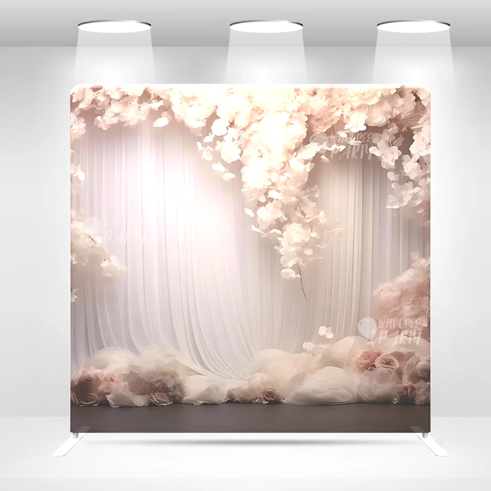 Pink Floral Flower Curtain Wedding Bridal Shower Pillow Case Photo Booth Backdrop Stand Cover
Pink Floral Flower Curtain Wedding Bridal Shower Pillow Case Photo Booth Backdrop Stand Cover