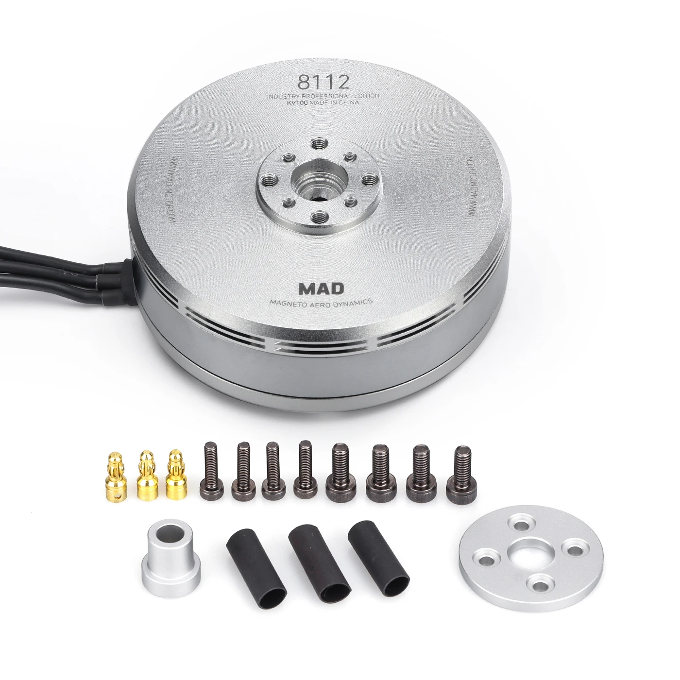 MAD 8112 IPE 100KV Brushless Motor for Multirotor Quadcopter Hexrcopter drone RC DIY Hobby rig
MAD 8112 IPE 100KV Brushless Motor for Multirotor Quadcopter Hexrcopter drone RC DIY Hobby rig