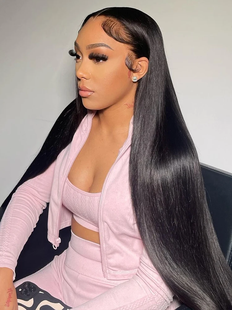 30 40 Inch Bone Straight Hd 13X4 13X6 Lace Frontal Human Hair Wigs Brazilian Remy 5X5 Glueless Closure Wig 180 Density
30 40 Inch Bone Straight Hd 13X4 13X6 Lace Frontal Human Hair Wigs Brazilian Remy 5X5 Glueless Closure Wig 180 Density
