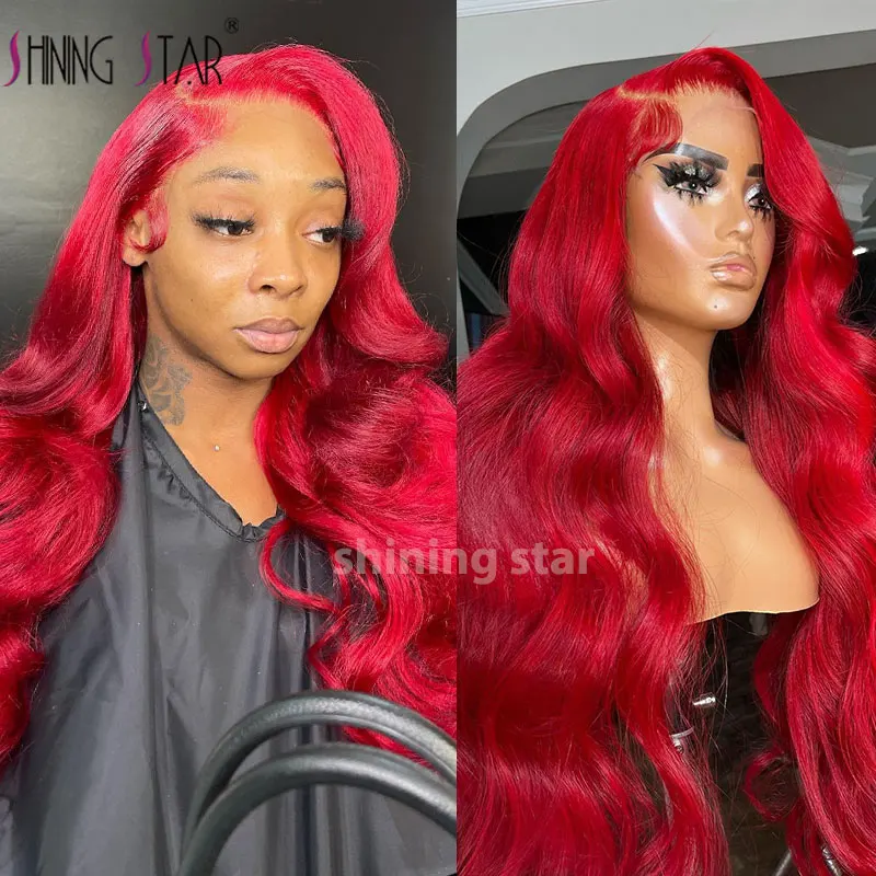 13X4 Red Hd Lace Frontal Human Hair Wigs Red Colored Body Wave 13x6 Lace Front Wig Burgundy Brazilian Hair Wig For Women Plucked
13X4 Red Hd Lace Frontal Human Hair Wigs Red Colored Body Wave 13x6 Lace Front Wig Burgundy Brazilian Hair Wig For Women Plucked