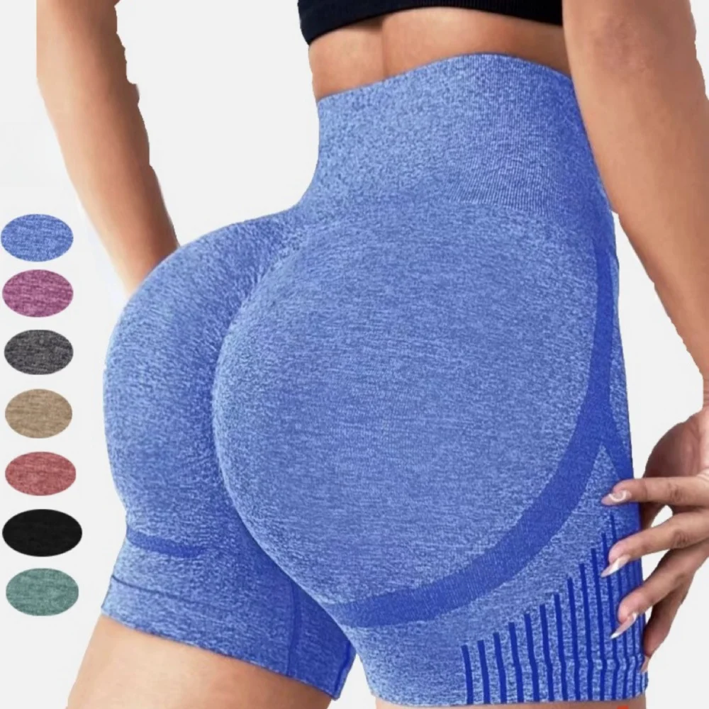 High Waist Yoga Shorts for Women - Seamless Stretch Gym Running Fitness Workout Shorts
High Waist Yoga Shorts for Women - Seamless Stretch Gym Running Fitness Workout Shorts
