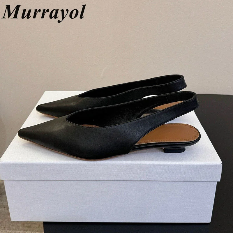 Sandals Spring Summer Women Pointed Toe Shallow Mouth Real Leather Pumps Low Heel Single Shoes Ladies Office Commuting Shoes
Sandals Spring Summer Women Pointed Toe Shallow Mouth Real Leather Pumps Low Heel Single Shoes Ladies Office Commuting Shoes