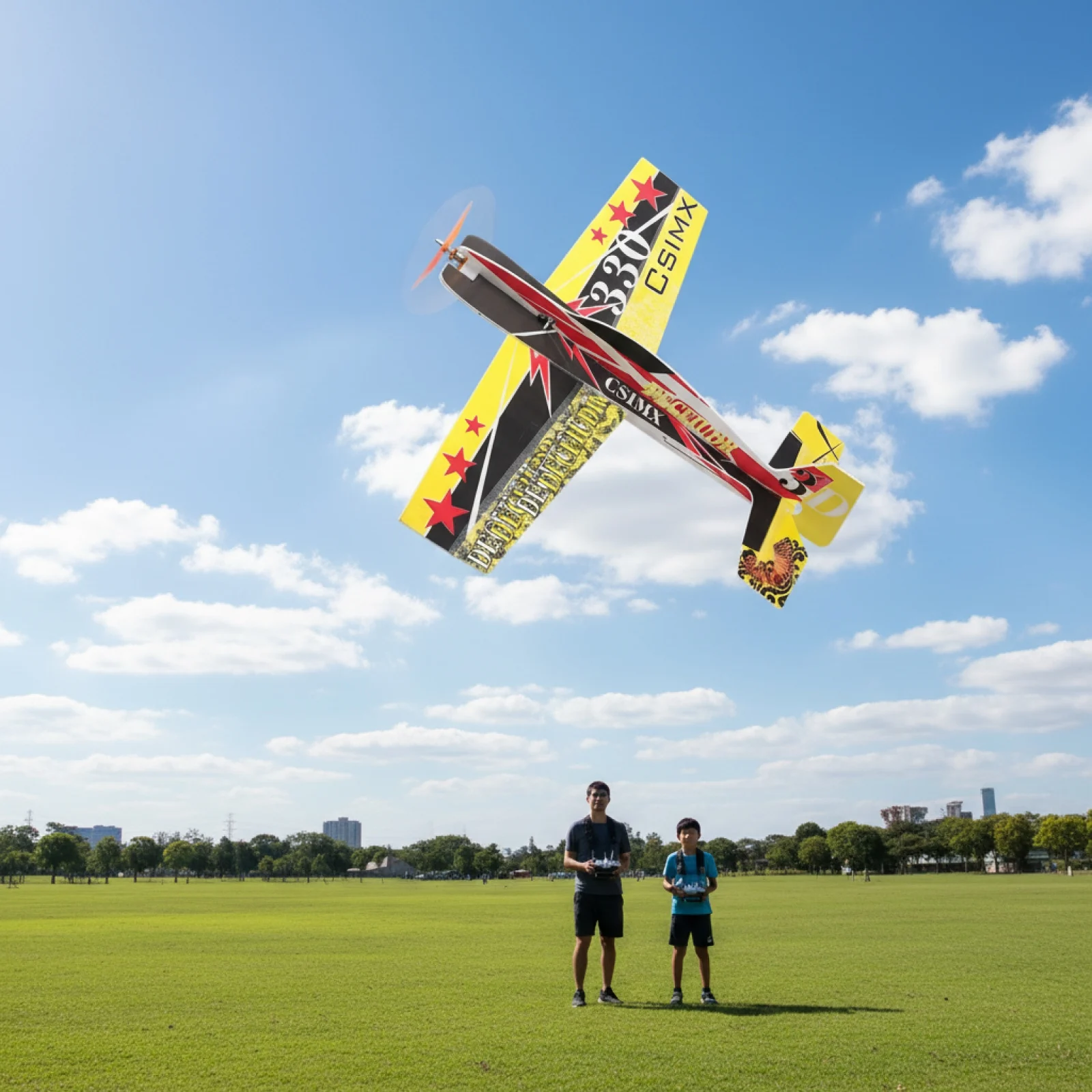 RC Airplane, F3P 330 Stunt Plane, Electric Lightweight Foam, Sturdy Fixed Wing, DIY Remote Control Model
RC Airplane, F3P 330 Stunt Plane, Electric Lightweight Foam, Sturdy Fixed Wing, DIY Remote Control Model
