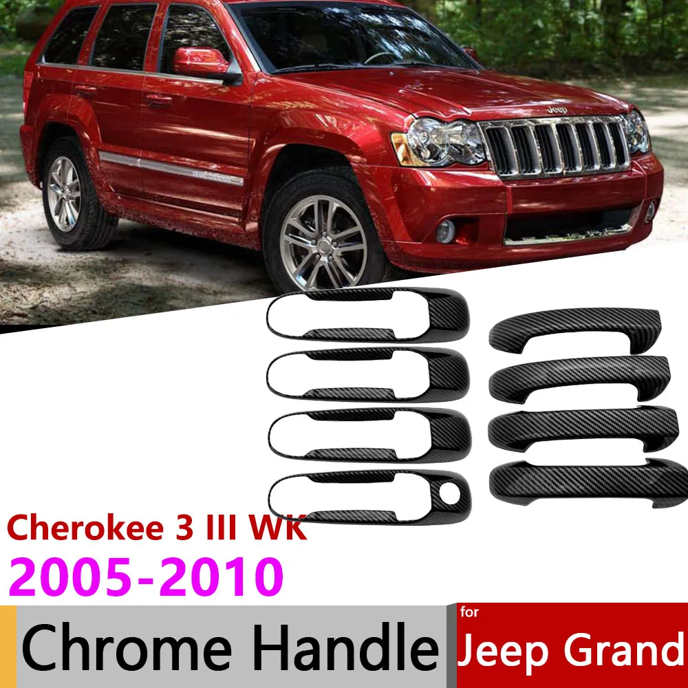 Черная наружная крышка ручки двери из углеродного волокна для Jeep Grand Cherokee 3 III WK 2005 ~ 2010, автомобильные запчасти, аксессуары, наклейки, Стайлинг
Черная наружная крышка ручки двери из углеродного волокна для Jeep Grand Cherokee 3 III WK 2005 ~ 2010, автомобильные запчасти, аксессуары, наклейки, Стайлинг