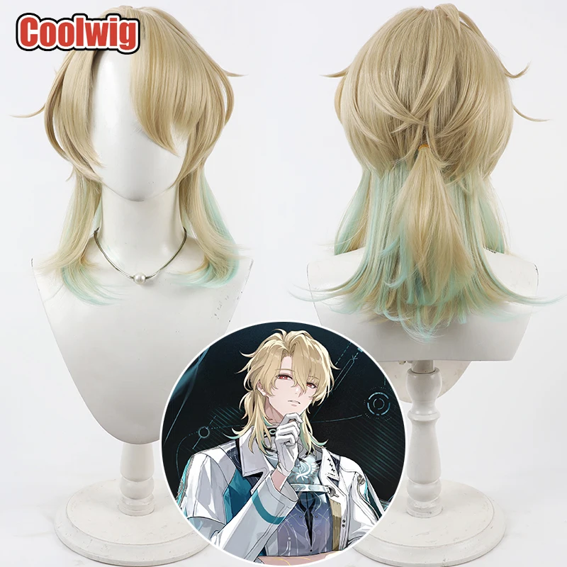 Coolwig Synthetic Hair Luuk Herssen Cosplay Wigs Game Wuthering Waves Luuk Herssen Light Brown Mixed Green Wig Heat Resistant
Coolwig Synthetic Hair Luuk Herssen Cosplay Wigs Game Wuthering Waves Luuk Herssen Light Brown Mixed Green Wig Heat Resistant