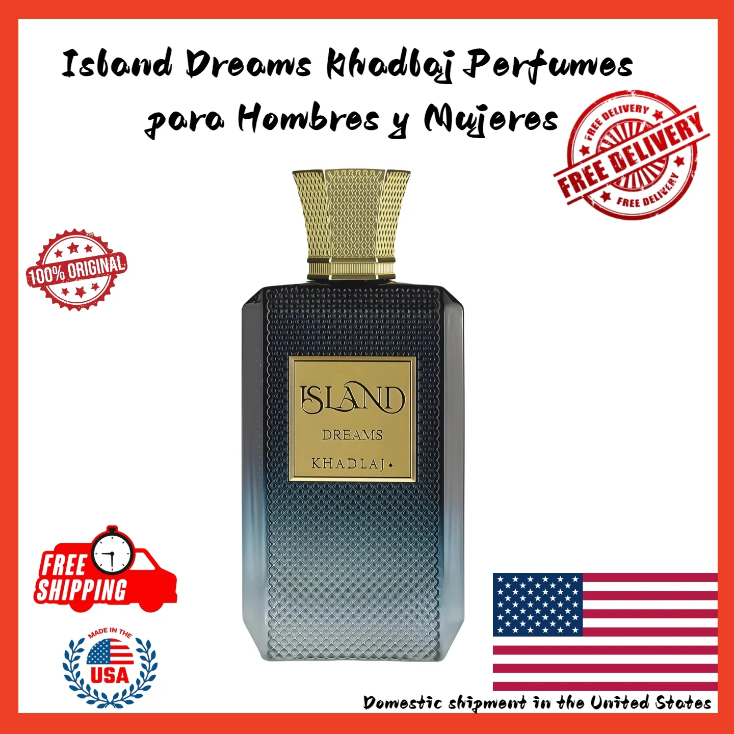 Island Dreams Extrait de Parfum 100ml Khadlaj Perfumes100 ml Long-lasting fragrance, a must-have birthday gift.
Island Dreams Extrait de Parfum 100ml Khadlaj Perfumes100 ml Long-lasting fragrance, a must-have birthday gift.