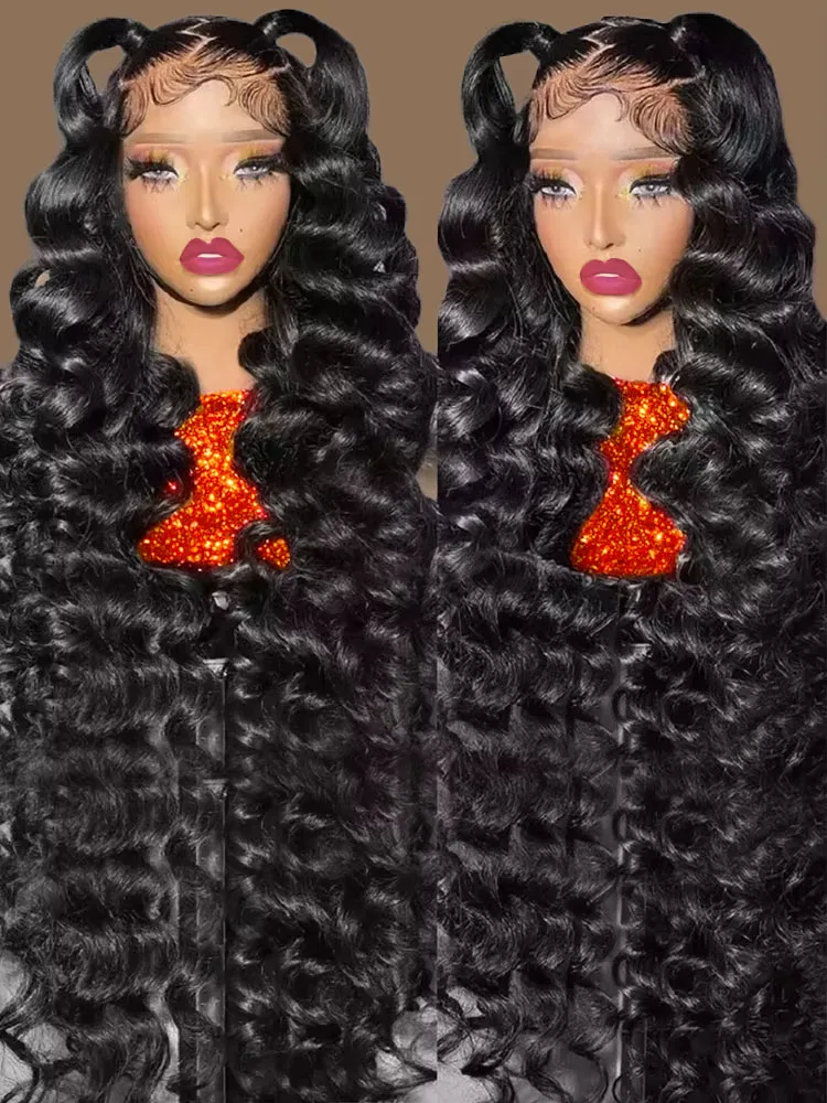 Lakeisha Loose Deep Wave 13x6 HD Lace Frontal Human Hair Wigs Brazilian 30 Inch Preplucked Curly Remy Wigs 14x4 Lace Front Wig
Lakeisha Loose Deep Wave 13x6 HD Lace Frontal Human Hair Wigs Brazilian 30 Inch Preplucked Curly Remy Wigs 14x4 Lace Front Wig