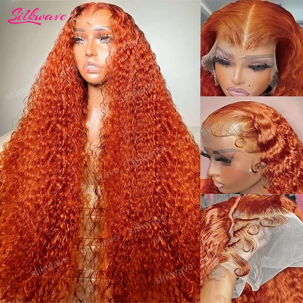 #350 Orange Ginger Deep Curly Human Hair Wig For Women 36 Inch PrePlucked 13x6 Hd Transparent Lace Frontal Colored Wig For Women
#350 Orange Ginger Deep Curly Human Hair Wig For Women 36 Inch PrePlucked 13x6 Hd Transparent Lace Frontal Colored Wig For Women