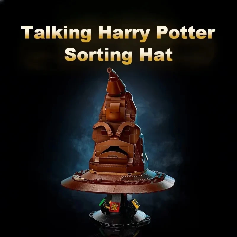 New MOC Creative Talking Sorting Hat Harry Creative Academy Hat building block model DIY toy adult holiday artist home decoratio
New MOC Creative Talking Sorting Hat Harry Creative Academy Hat building block model DIY toy adult holiday artist home decoratio