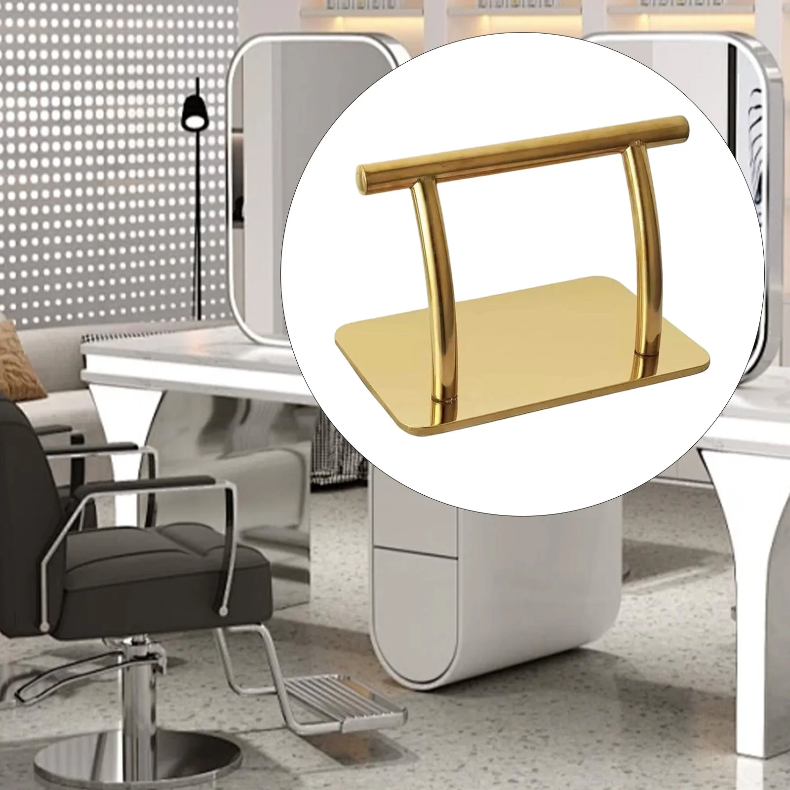 Salon Chair Foot Rest Hairdressing Footstool Comfortable Barber Footrest Rack Spa Shampoo Salon Equipment for Beauty Studios
Salon Chair Foot Rest Hairdressing Footstool Comfortable Barber Footrest Rack Spa Shampoo Salon Equipment for Beauty Studios