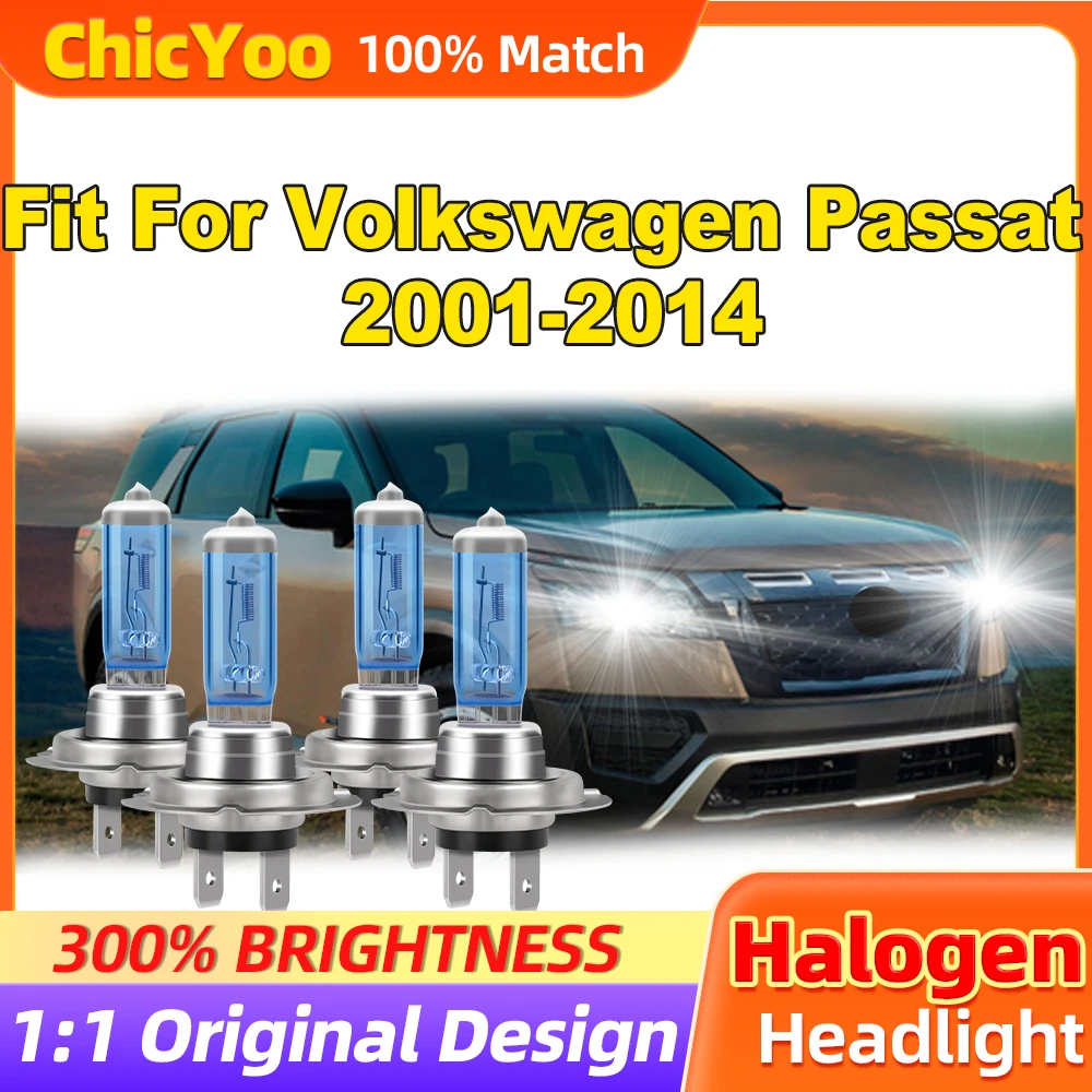 Fit For Volkswagen Passat 2001-2011 2012 2013 2014 24000LM Turbo Auto Lamps 200W Halogen Headlights 12V 6000K Front Lights
Fit For Volkswagen Passat 2001-2011 2012 2013 2014 24000LM Turbo Auto Lamps 200W Halogen Headlights 12V 6000K Front Lights