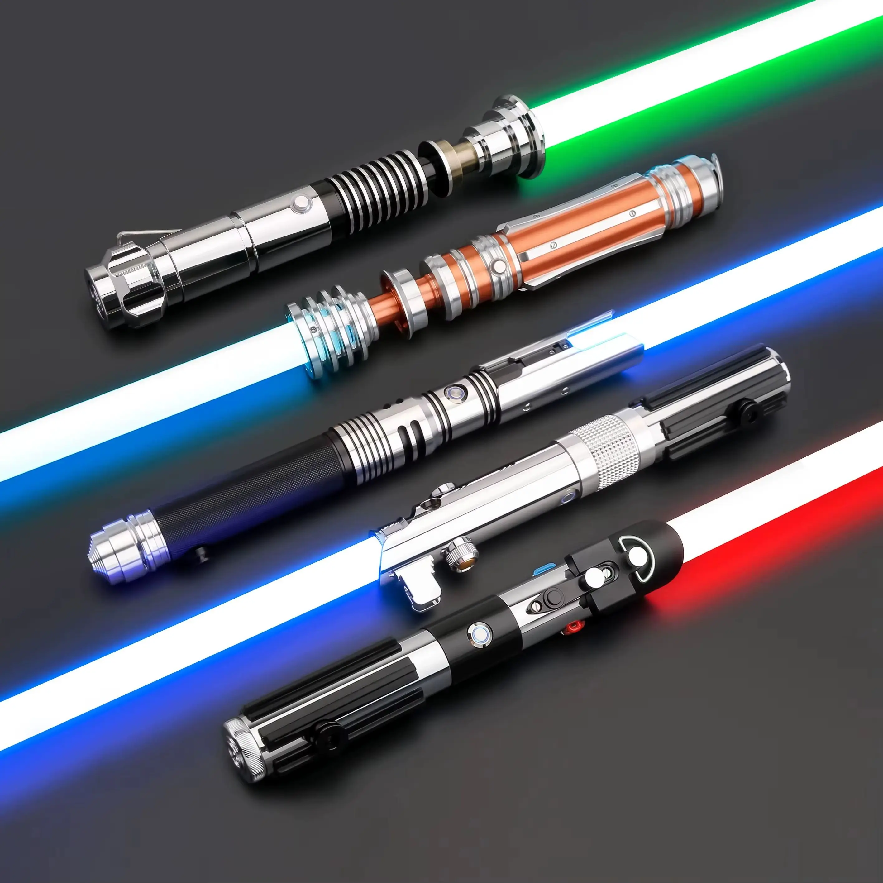 Lightsaber SE series design Darth Maul Handle+Blade JEDI RGB Toys Metal Hilt Light Smooth Swing Sword Laser Proffie TXQSABER
Lightsaber SE series design Darth Maul Handle+Blade JEDI RGB Toys Metal Hilt Light Smooth Swing Sword Laser Proffie TXQSABER