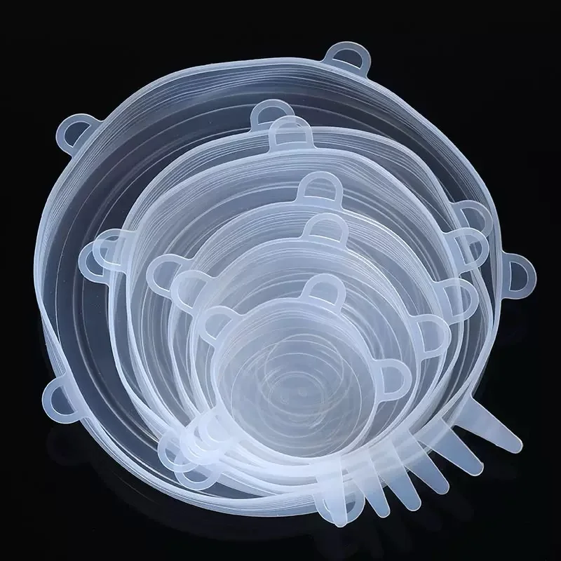 6-Pack Reusable Silicone Food Seal Covers - Dishwasher Safe, Heat Resistant & Leakproof Kitchen Storage Staple
6-Pack Reusable Silicone Food Seal Covers - Dishwasher Safe, Heat Resistant & Leakproof Kitchen Storage Staple