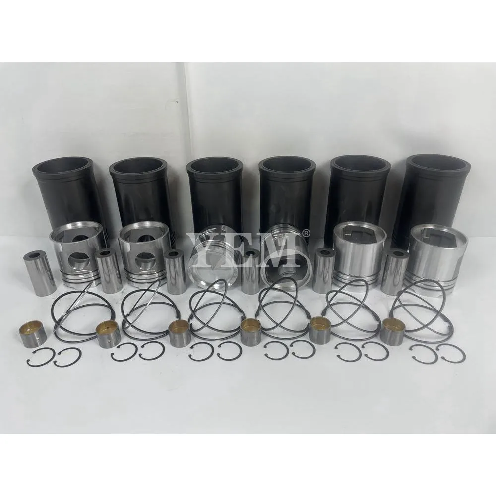 New 6D155 Overhaul Rebuild Kit With Cylinder Liner Piston Rings Set For Komatsu Engine Spare Parts
New 6D155 Overhaul Rebuild Kit With Cylinder Liner Piston Rings Set For Komatsu Engine Spare Parts