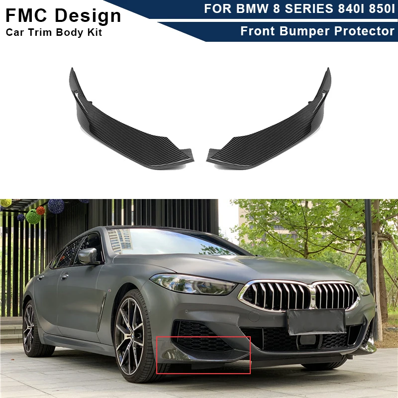 Carbon Fiber Front Bumper Protector for BMW 8 Series 840i 850i FRP Front Bumper Lip Fin Splitter Spoiler Canard Body Kit
Carbon Fiber Front Bumper Protector for BMW 8 Series 840i 850i FRP Front Bumper Lip Fin Splitter Spoiler Canard Body Kit